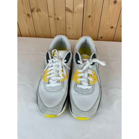 Nike Air Max Shoes-Yellow/White/Gray- Size 12 - Picture 2 of 7